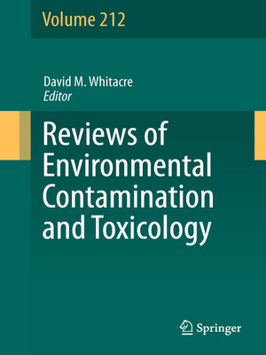 cover image of Reviews of Environmental Contamination and Toxicology Volume 212